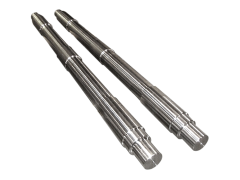 Rullo con albero in acciaio inox per raddrizzatrice