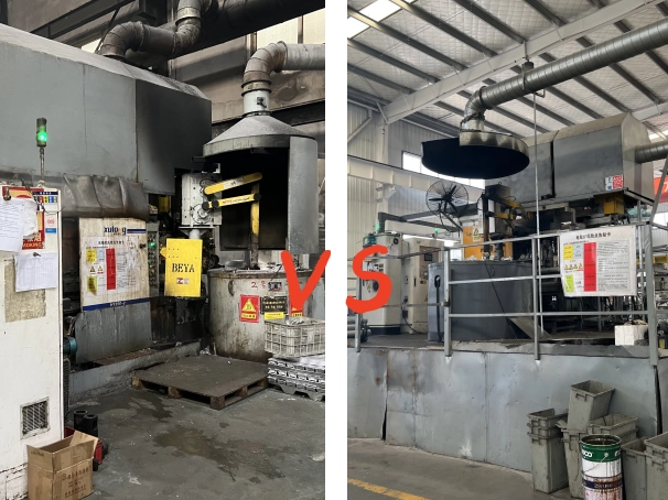 Pressofusione VS pressofusione a compressione